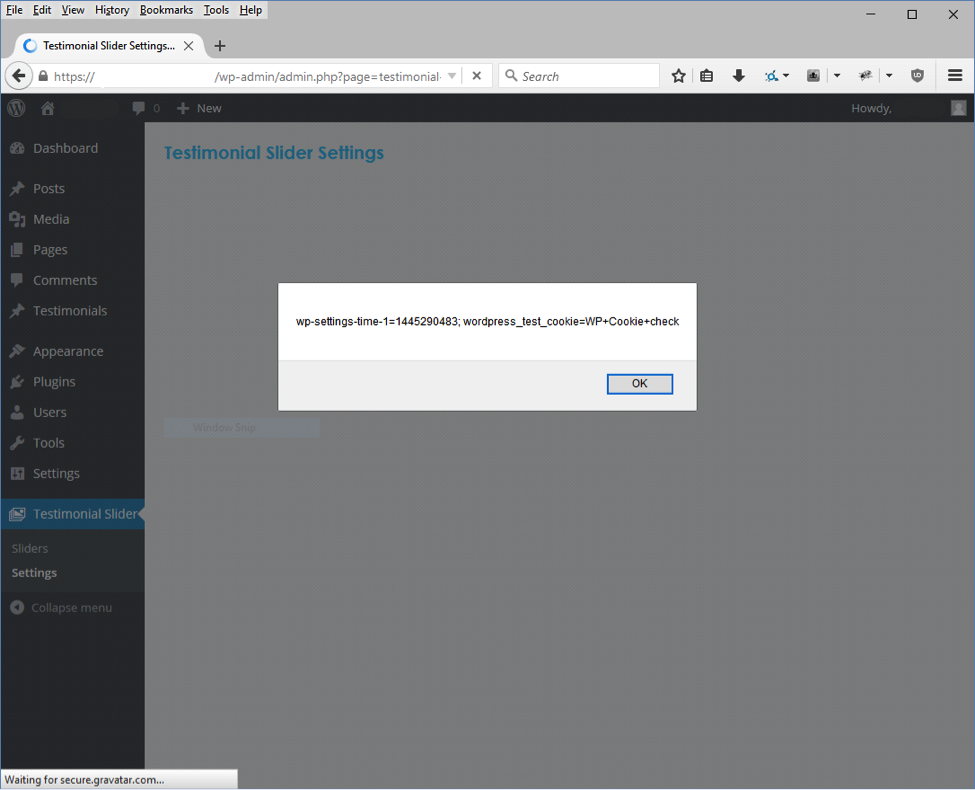 XSS vulnerability proof of concept